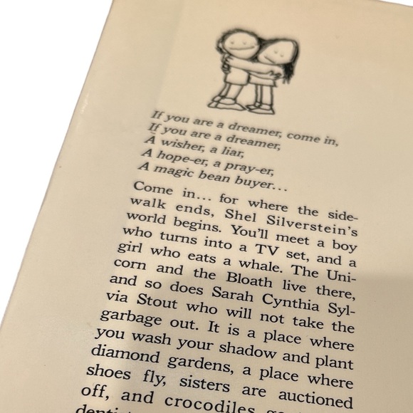 1st Editions: Shel Silverstein’s A Light in the Attic & Where the Sidewa… - Picture 9 of 9